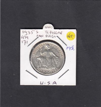 Beschrijving: 1/2 Dollar SAN DIEGO